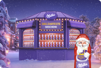 Milka - das zarteste Geschenk